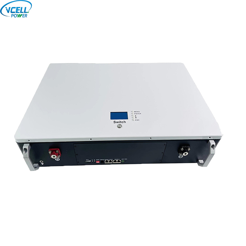 48V 51.2V 100.0Ah Power Seinätyyppi LiFePO4-akku