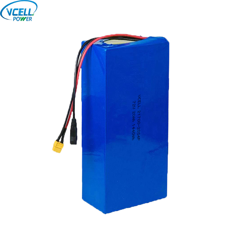 72V 20Ah Ebike Lithium Ion -akku