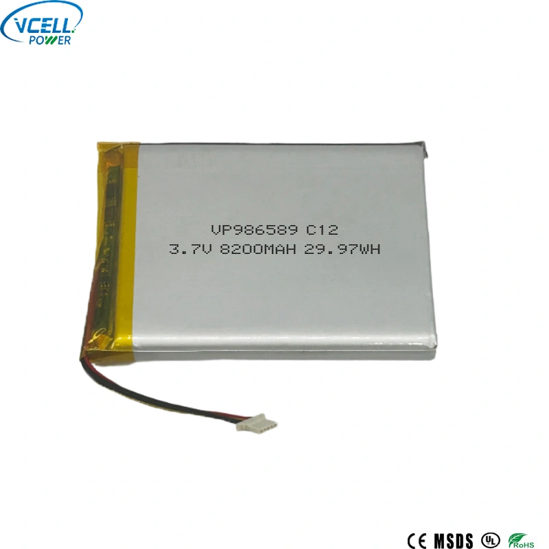 986589 3.7V 8200mah Uusi LiPo-akku