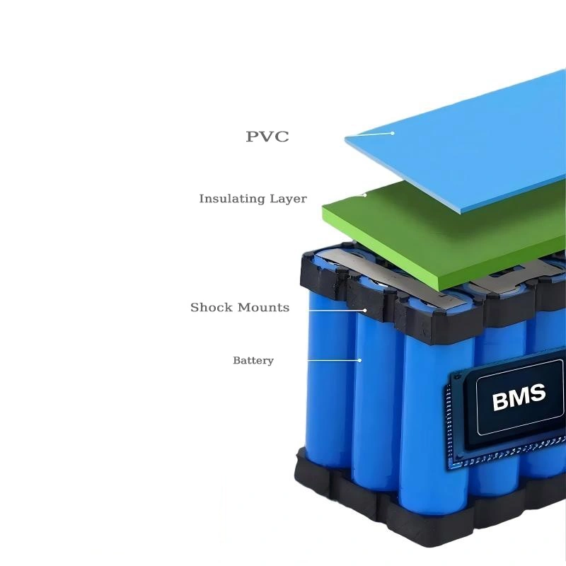 11.1V 50Ah 21700 3S10P Li Ion Rechargeable Battery