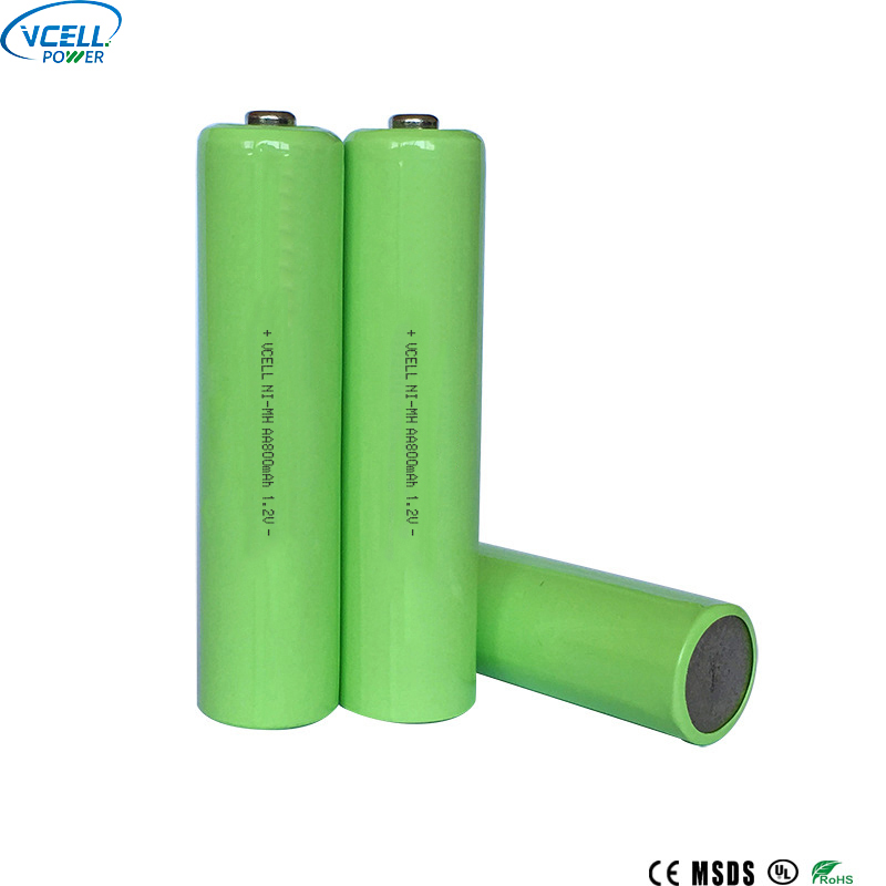 NIMH AA 800 mAh 1,2 V ladattava akku